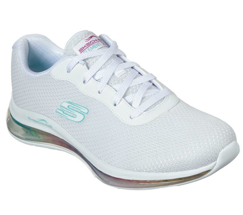 Skechers Skech Air Element 2.0 - Kaleidoscope Splash - Womens Sneakers White/Multicolor [AU-UF3989]